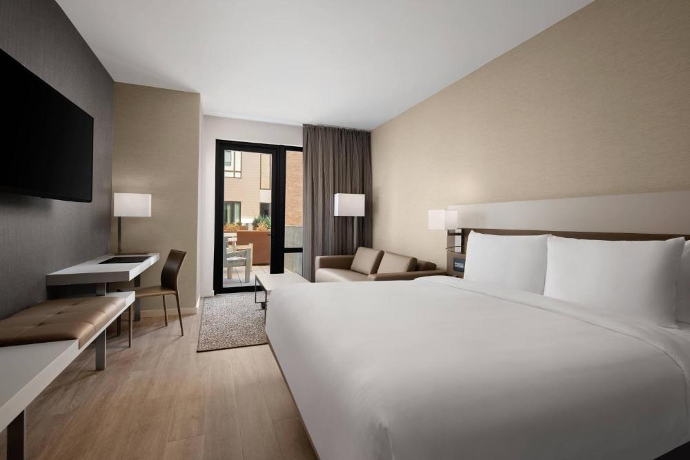 King with Terrace Access, Guest room, 1 King, Sofa bed interior